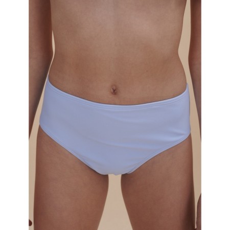 Bathing suit for girls, height 104-110 cm, blue color-3