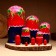 10-doll nesting doll "Julia", 23-27 cm
