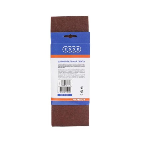 Abrasive tape Edge by Patriot, 100x610 mm, P60, 3 pcs.-2