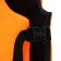Safety vest yugana, adjustable, size 56-62, orange