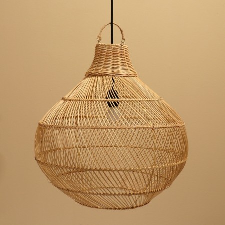 Ceiling Lamp from Rotan "Yusuf", 1 × 120 W, E27, 50 × 50 × 50 cm-2