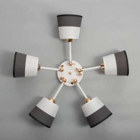 SELENA CHANGURE 5HA27 40W white-gold 54x54x25 cm-5