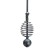 The feeder is twisted with an anti -splash, straight, 15 cm, 31 g