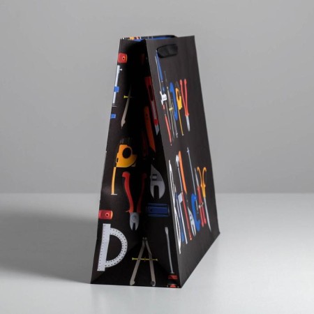 Gift Craft horizontal package, packaging, Happy Birthday, L 40 x 31 x 11.5 cm-2