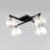 Ceiling chandelier "Virta" E14 4x60 watts