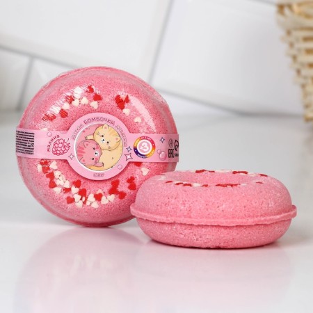 Book for a bath, 110 g, raspberry aroma, pure happiness