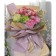 Paper packaging craft, bilateral, pink+lilac, 0.72 x 10 m, 50 g/m²