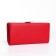 Women's wallet on magnet, red color