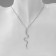 New Year! Symbol of the year 2025! Pendant "snake" elegant, silver color