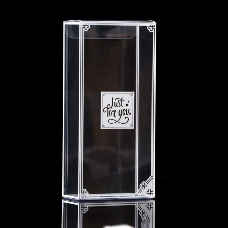 Folding box from PVC 8 ​​x 4 x 17 cm