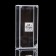 Folding box from PVC 8 ​​x 4 x 17 cm