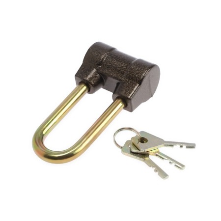 The castle is hinged, type 7.7 reinforced, 55x116 mm, 3 keys-3