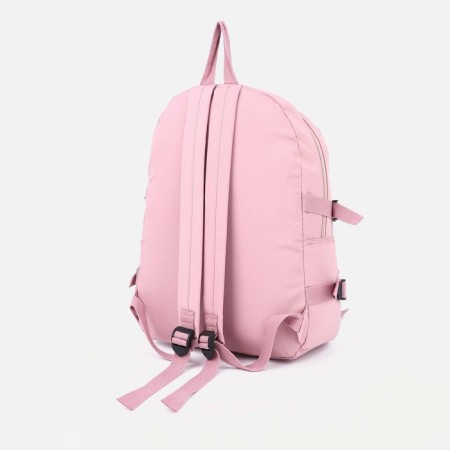 School backpack on lightning, 5 outer pockets, pink color-1