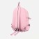 School backpack on lightning, 5 outer pockets, pink color