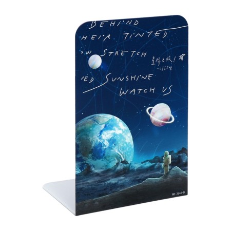 Book stands 2 pieces of planet (Earth)-2