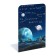 Book stands 2 pieces of planet (Earth)