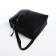 Women's backpack made of artificial leather with lightning, 3 pockets, black color
