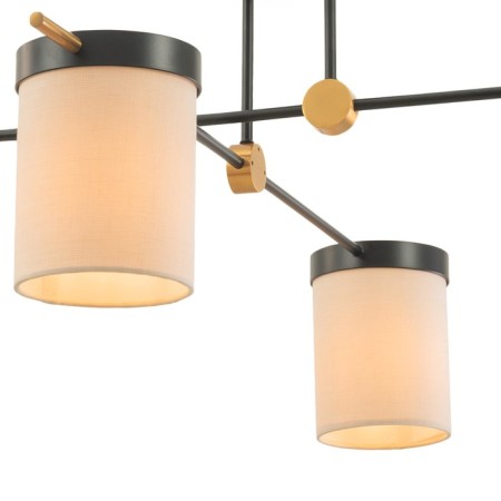 Freya FR5377CL-04B Bogy, 950x950x330 mm ceiling lamp, E14, 4x40W, black color black-4
