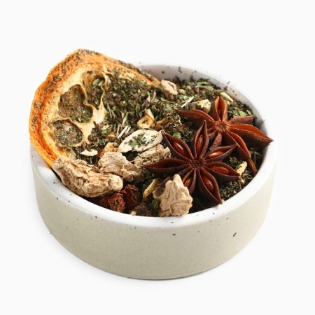 Gift set "Time of New Year's Magic" tea 50 g, spices-2