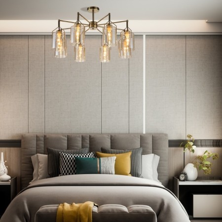 Ceiling lamp on the rod Divita E14x40W-4