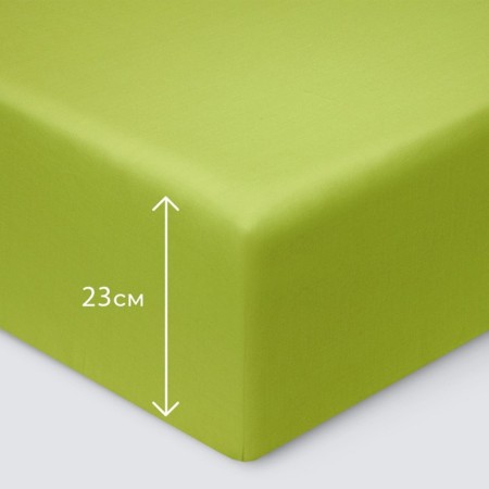 Glass sheet, size 140x200x23 cm, light green color-2