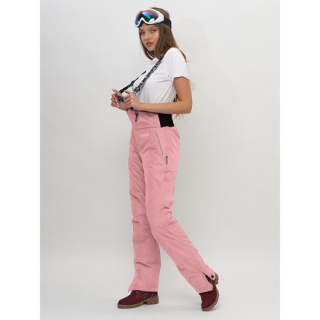 Ski -loving trousers, size 42, pink color-8