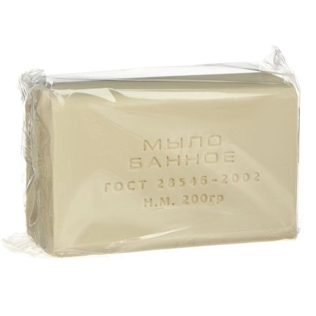 Soap toilet "bath" Ordinary in a transparent wrapper, 200 g