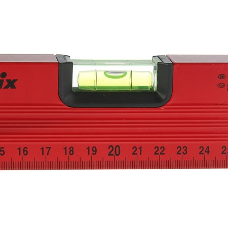 Matrix level, 40 cm, aluminum, 3 eyes, red, ruler-2