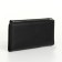 Women's wallet on magnets, black color