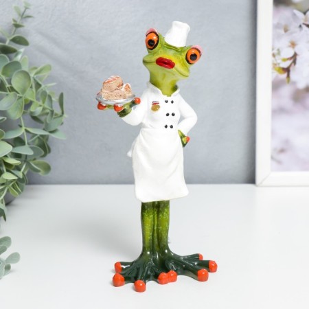 Souvenir Polystone Lak "Frog - Culinary" 17.3x5.2x8.7 cm