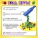 Board game "Mrs. Magnet" with magnetic wand, 2-4 players, 4+