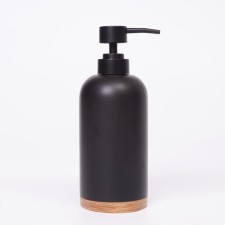 Vils K-6199 liquid soap dispenser, black/tree color