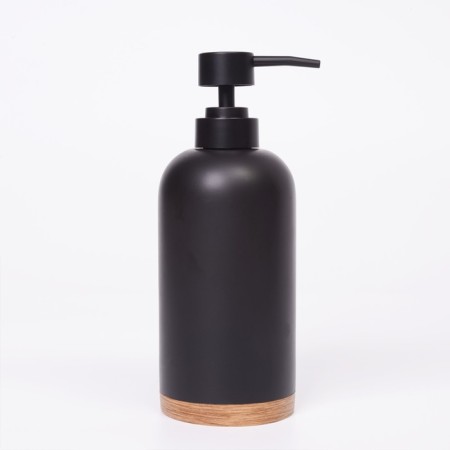 Vils K-6199 liquid soap dispenser, black/tree color