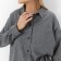 Female shirt, gray-black color, size 46