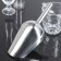 Stainless steel for ice and bulk products, 30.5 × 13.5 × 6 cm, chrome color
