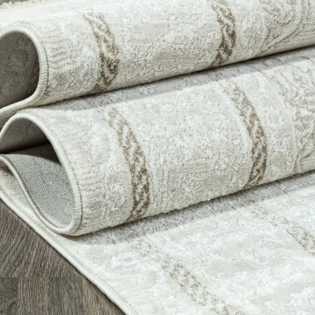 Rectangular carpet Durkar Rubi, size 160x230 cm, color Cream/Cream-3
