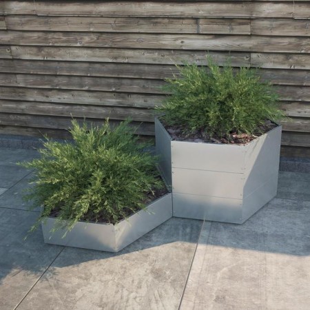 Flower bed, d = 40 cm, galvanized-2