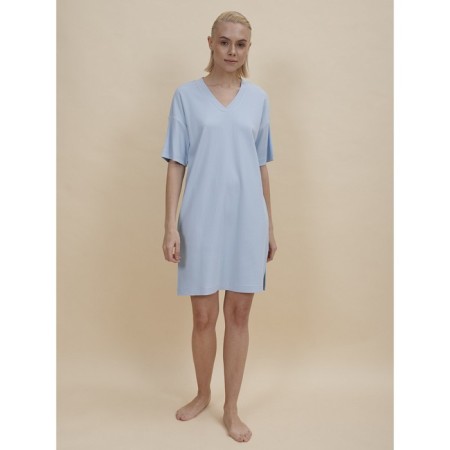 Female dress, size m, blue color-6