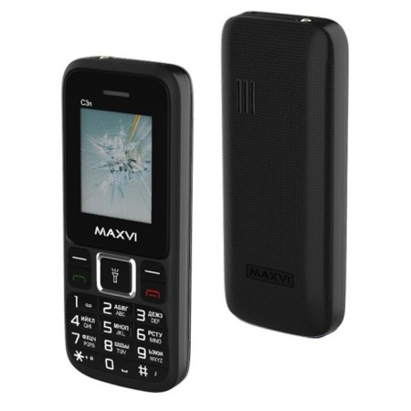 Cell phone MaxVi C3N Black-1