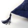 Decorative pillowcase "Ethel" Valencia Blue Ocean with tassels 40 × 40 cm