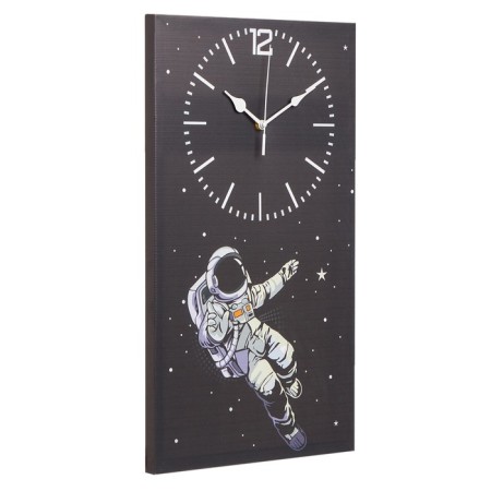 Carty clock wall "Cosmonaut", smooth move, 35 x 60 cm, aa-2