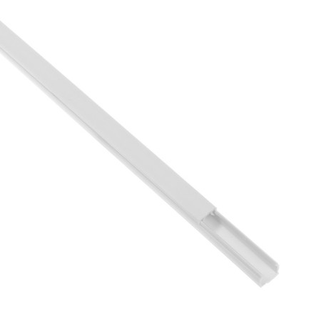 Cable-channel Ural Pak, with a double lock, 12x12, 2 m, Bel, UP 5 pcs, KK-19012012-010