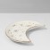Star for jewelry Universal "Crescent", 9.5 × 8 × 1.5 cm, white color