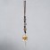 Suspension Metal "Prayer Wheel Nine Bagua palaces" 3x2.5x20 cm
