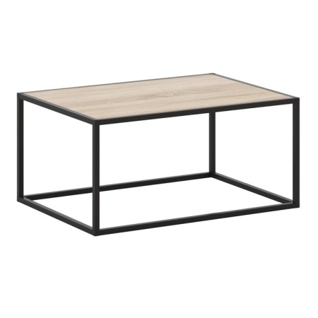 Table Journal Loft with chipboard, 941x488x488, black MuAr/Dub Sonoma