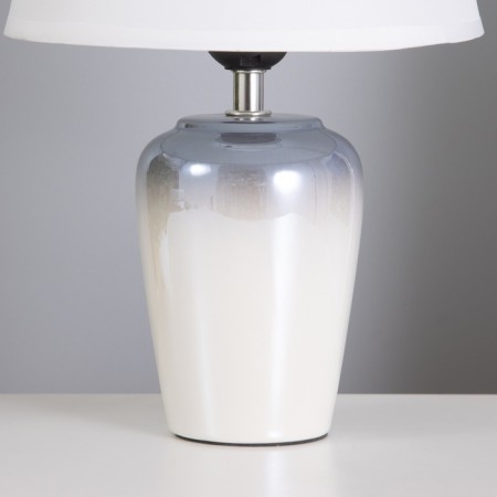 Table lamp "Shine" 1x40W E27 Soft gray 20x20x32cm-3