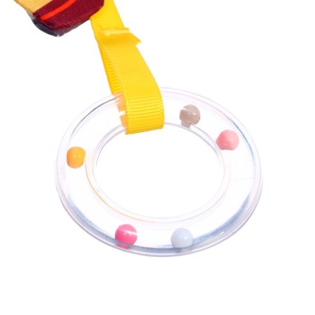 Soft book - suspension with the teething "Elephant"-7