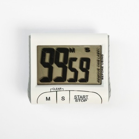 Luazon LTB-02 timer, electronic, white-2