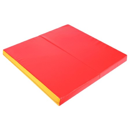 Mat, 100x100x10 cm, 1 addition, red/yellow color-2