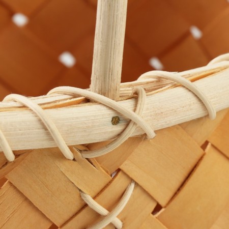 Wicker basket, 21 x 13.5 x 12/23.5 cm, sequoia-2
